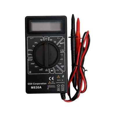 GSK Cut 500 V Digital Multimeter With LCD Display (M830A)