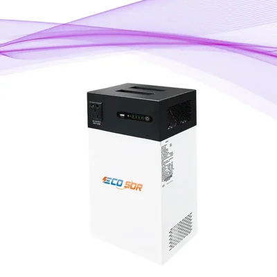 ECOSOR 500W Portable Hybrid Inverter 1004 Wh Power Station 300W Solar Input Compatible for Small Shops Power Backup