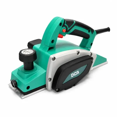 DCA 82mm 1mm 500W 220V 16000 RPM Handheld Heavy Duty Electric Wood Planer AMB04-82