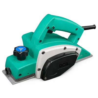 DCA 82mm 1mm 500W 220V 16000 RPM Handheld Heavy Duty Electric Wood Planer AMB82