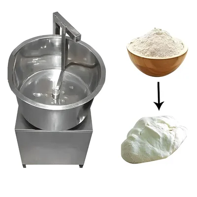 Commercial Atta (Flour) Mixing Machine with 3 HP Motor and 50 Kg Bowl Capacity