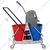 Surie Polex 40 Liters Double Bucket Wringer Trolley With Down Press For Cleaning And Mopping