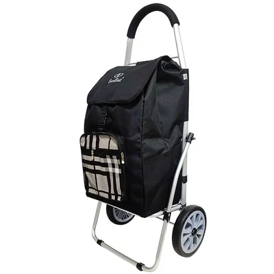 EVER BEST EB-Series 50 Liter Jumbo Shopping Trolley Bag With Wheels ( 2 Year Warranty )