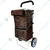 BESTLO EVERBEST® 50 Liter Jumbo Shopping Trolley Bag with Wheels Brown Colour( 2 Year Warranty )
