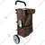 BESTLO EVERBEST® 50 Liter Jumbo Shopping Trolley Bag with Wheels Brown Colour( 2 Year Warranty )