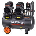 DWT 50 Liters Oil Free Air Compressor With 1.75 HP Motor and 116 Psi Max. Pressure (K26-50 OA-CU)