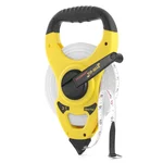 Freemans Top Gear 50m Fibreglass Measuring Tape, 3X Fast Open Reel Long Distance Tape Measure, TG50