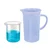 Bello 2pcs Polypropylene Beakers of 50ml & 1000ml Capacity with Graduation Marks for Laboratory