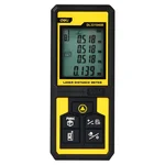 Deli 3V 50 m Black & Yellow Laser Distance Measurer (DL331040B)