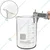 Bello 50ml Borosilicate 3.3 Glass Beaker with Graduation Marks for Laboratory