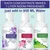 6 Pcs of Zimmer Aufraumen (50ml x 6pcs) Concentrated Room Freshener (Lavender + Rose + Lemon) with 2 free Spray Bottle