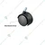 Premium Quality 50 mm Thread Type Double Wheel Castor (Pack of 5 Pcs)
