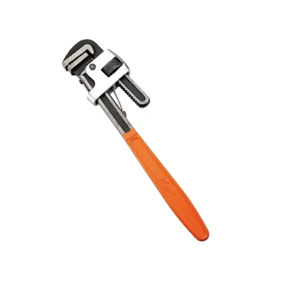 Kapson 450mm High-Leverage Pipe Wrench Industrial Plumbing Tool with Induction Hardened Serrated Jaws KPW-18