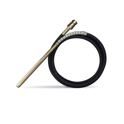 Turtle 50 mm Concrete Vibrator Shaft Needle Multiple Lengths 1 M to 3.5 M for Professional Concrete Compaction(Length-1 m)