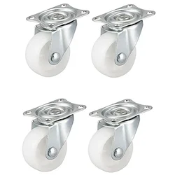 Premium Quality 2 inch Plate Type Movable Caster Wheel, 180 kg Load Capacity (Pack of 4)