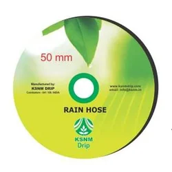 KSNM 350 micron 50 mm 100 meter Rain Hose Pipe | Suitable for Irrigation Purpose