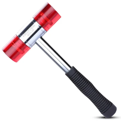 Freemans Soft Face 50mm Acetate Hammer for Precision Metal Forming & Tile Fitting Non-Slip Rubber Grip SFH50