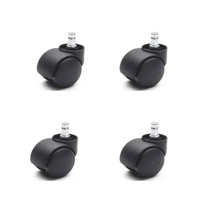 Heavy Duty 50 mm (2 inch) Pack of 4 Stem Type Nylon Caster Wheel