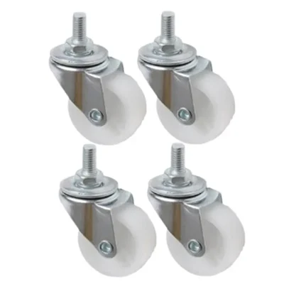 Prakash Pack Of 4 Heavy Duty 50 mm Swivel Thread Type Caster Wheel