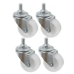 Prakash Pack Of 4 Heavy Duty 50 mm Swivel Thread Type Caster Wheel