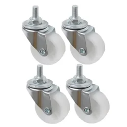 Prakash Pack Of 4 Heavy Duty 50 mm Swivel Thread Type Caster Wheel