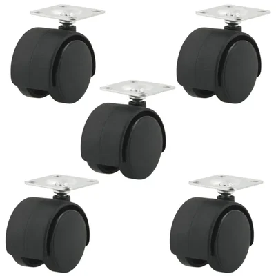 Premium Quality 2 Inch Plate type Castor Wheel With Plate (Pack of 5)
