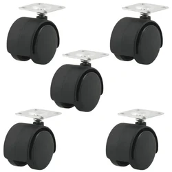 Premium Quality 2 Inch Plate type Castor Wheel With Plate (Pack of 5)