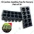 Siddhi 10 Cavities (Round Shape) Reusable Plastic Seedling Tray for Nursery and Gardening (Pack of 50 pieces)
