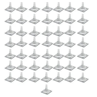 Premium Quality 50 pcs Plate Mount For Caster Wheels