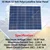 Heavy Duty 50 Watt 12 Volt Polycrystalline Solar Panel for Home and Outdoor Usage