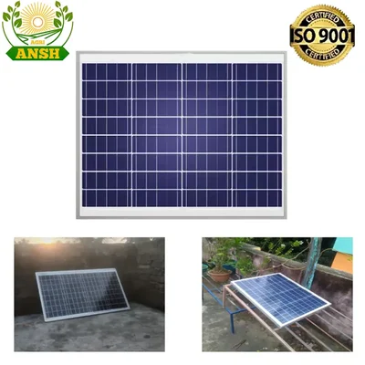 Agriansh Premium Quality 50 Wp Solar Panel of 19.38 Voltage