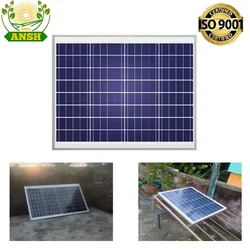 Agriansh Premium Quality 50 Wp Solar Panel of 19.38 Voltage