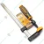 INGCO 50x200mm F Clamp with Plastic Handle, 170Kg Max Clamp Force (HFC020502)