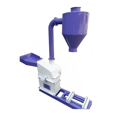Heavy Duty 6x12 inch Blower Type Flour Mill/Pulverizer Machine/Masala Grinder With 5HP Motor