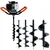Gramstrong 52-cc 2-stroke Earth Auger / Post hole digger Engine with 4, 6, 8 & 10 inch Drill Bit