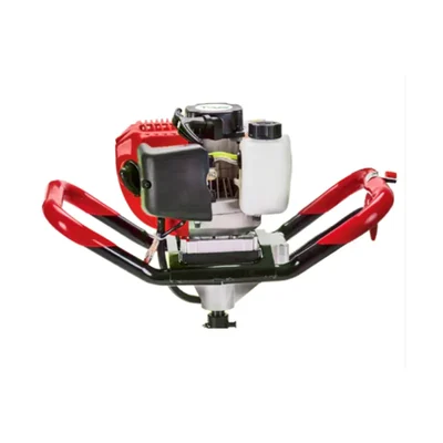 Yuri 1.45Kw 52cc Ground Drill for Plantation and Fencing, 1E44F High-Torque 2-Stroke Engine with Dual Handle Grip (YR-GD1136)