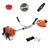 SPEAR 2 Stroke 52 CC Sidepack Multi Crop Grass Cutter Machine With Blades & Nylon Trimmer