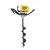Polymak PMEA150, 52cc Earth Auger Machine With 6 Inch Bit - Post Hole Digger for Plantation & Fencing