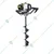 Polymak PMEA150, 52cc Earth Auger Machine With 6 Inch Bit - Post Hole Digger for Plantation & Fencing