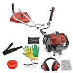 Xtra Power XPT586, 52CC 2 Stroke Sidepack Petrol Brush Cutter | 1.6 kW Heavy Duty Grass Cutting Machine