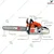 Sharp Garuda 2 Stroke 52 CC 18 Inch Petrol Chainsaw | Tree Cutter Tool for Garden & Farming Branch Felling, Trimming & Outdoor Use