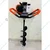 Gramstrong 52-cc 2-stroke Earth Auger / Post hole digger Engine with 152.4 mm (6 inch) Drill Bit | Free Accessories