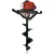 RBD 52-cc Petrol Operated Earth Auger / Post hole digger with 10 inch Auger Bit (with 2-Year Warranty)