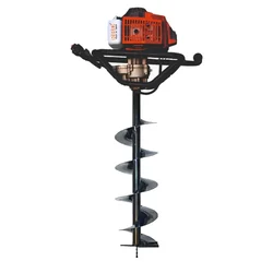 RBD 52-cc Petrol Operated Earth Auger / Post hole digger with 8 inch Auger Bit (with 2-Year Warranty)