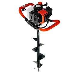 Greenleaf 2-stroke 52-cc Earth Auger / Post hole digger with 10 inch Auger Bit