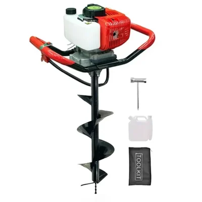 AIVA ITALY 2-stroke 52-cc Earth Auger with 10 inch Auger Bit | AV-5200EA