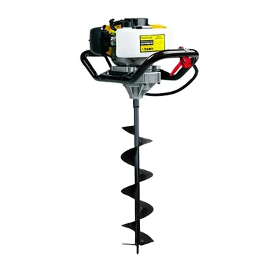 Kisankraft KK-PPDE-52, 2-stroke, 52 cc Earth Auger / Post hole digger with 6 inch Auger Bit