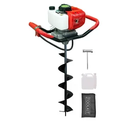 AIVA ITALY 2-stroke 52-cc Earth Auger with 6 inch Auger Bit | AV-5200EA