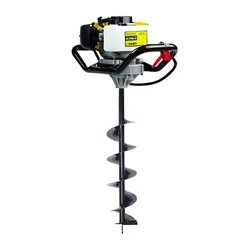 Kisankraft KK-PPDE-52, 2-stroke, 52 cc Earth Auger / Post hole digger with 8 inch Auger Bit