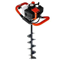 Greenleaf 2-stroke 52-cc Earth Auger / Post hole digger with 8 inch Auger Bit